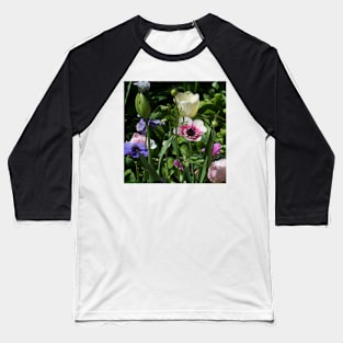 Flowers 17 Baseball T-Shirt